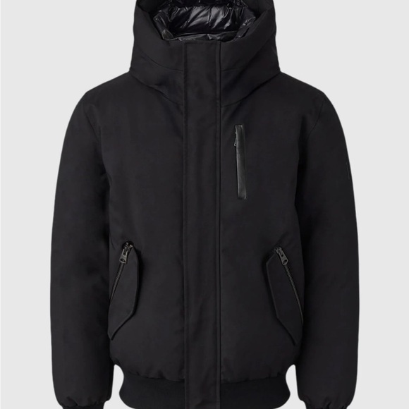 MACKAGE MEN DIXON-NFR BLACK 40 (l ) - BRAND NEW MENS DOWN JACKET